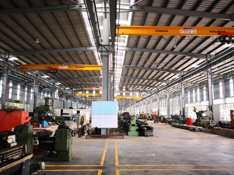 Johor Factory Malaysia Industry factory-warehouse-overhead-crane-johor-malaysia 主页 Home  